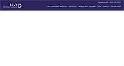 Desktop Screenshot of levydermatology.com